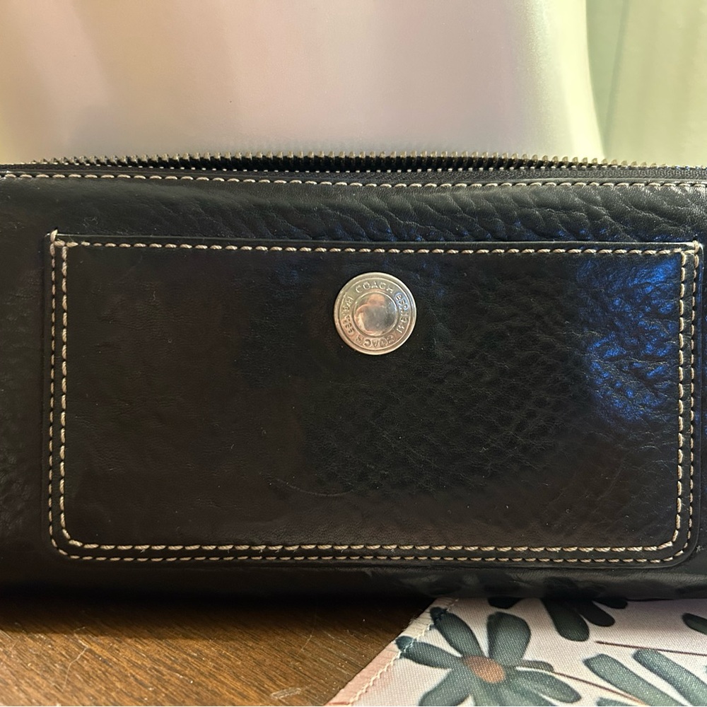 Coach 1941 Black Leather Wallet